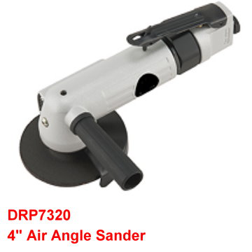 4" Air Angle Sander is designed with built-in regulator to control speed.