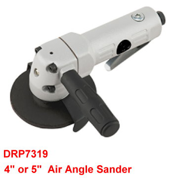 4" or 5" Air Angle Sander is designed with  build-in regulator to control speed.