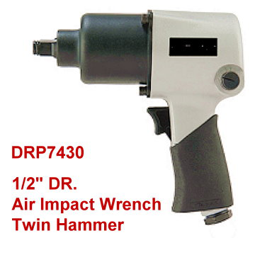 Handy and Durable in operation Twin Hammer Air Impact Wrench 